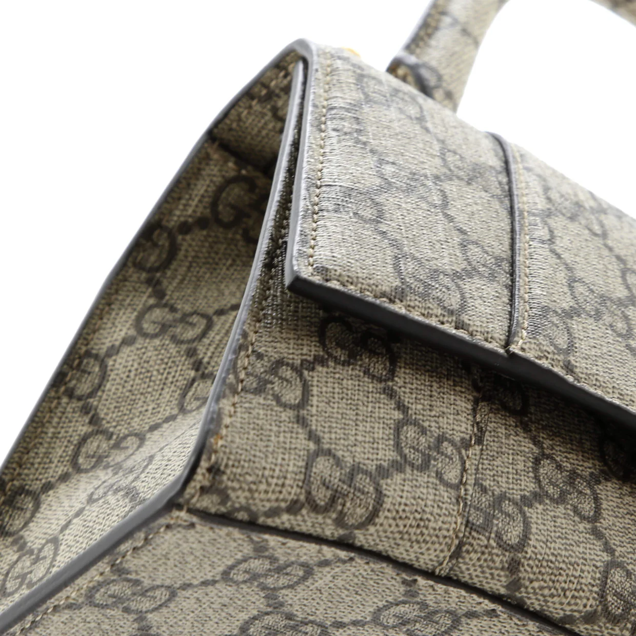 x Balenciaga The Hacker Project Hourglass Top Handle Bag GG Coated Canvas Small - Deep Luxury