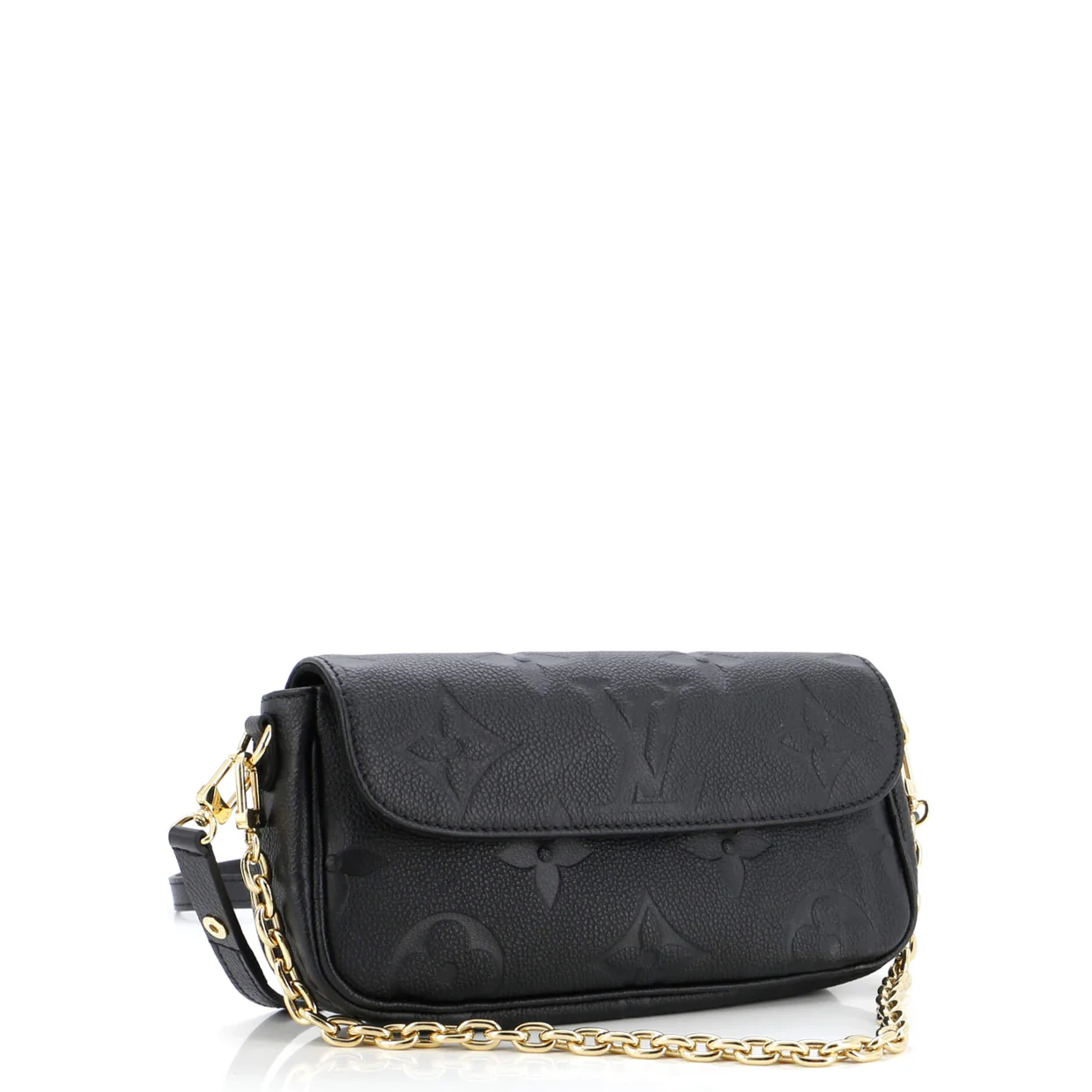 Ivy Wallet on Chain Monogram Empreinte Giant - Deep Luxury