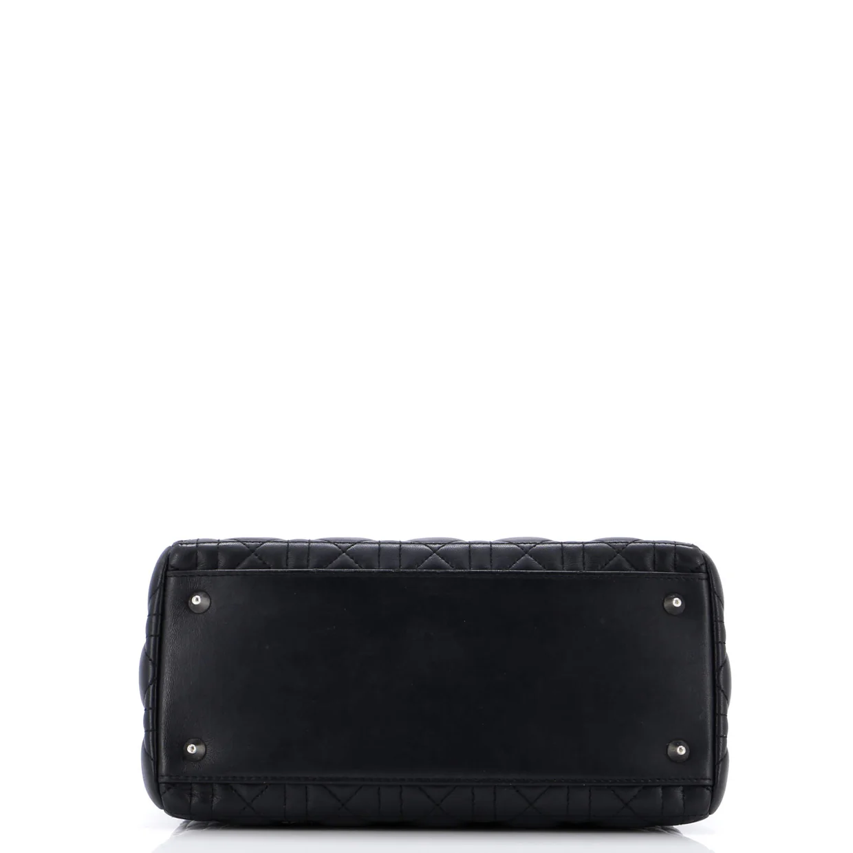 Lady Dior Bag Cannage Quilt Lambskin Medium - Deep Luxury