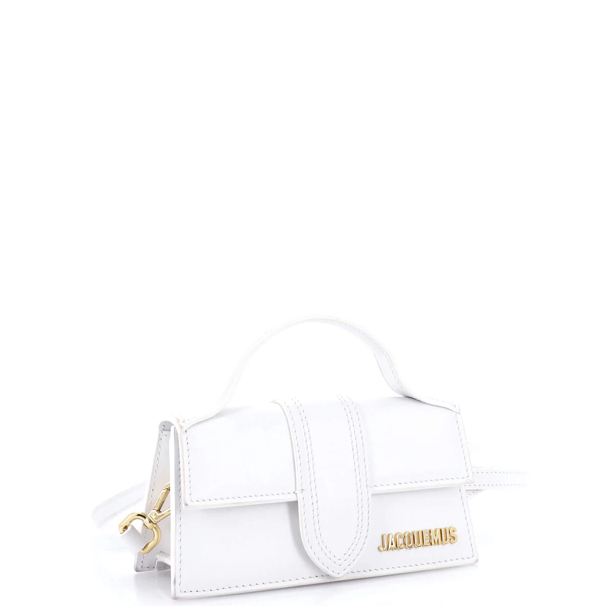 Le Bambino Top Handle Flap Bag Leather - Deep Luxury