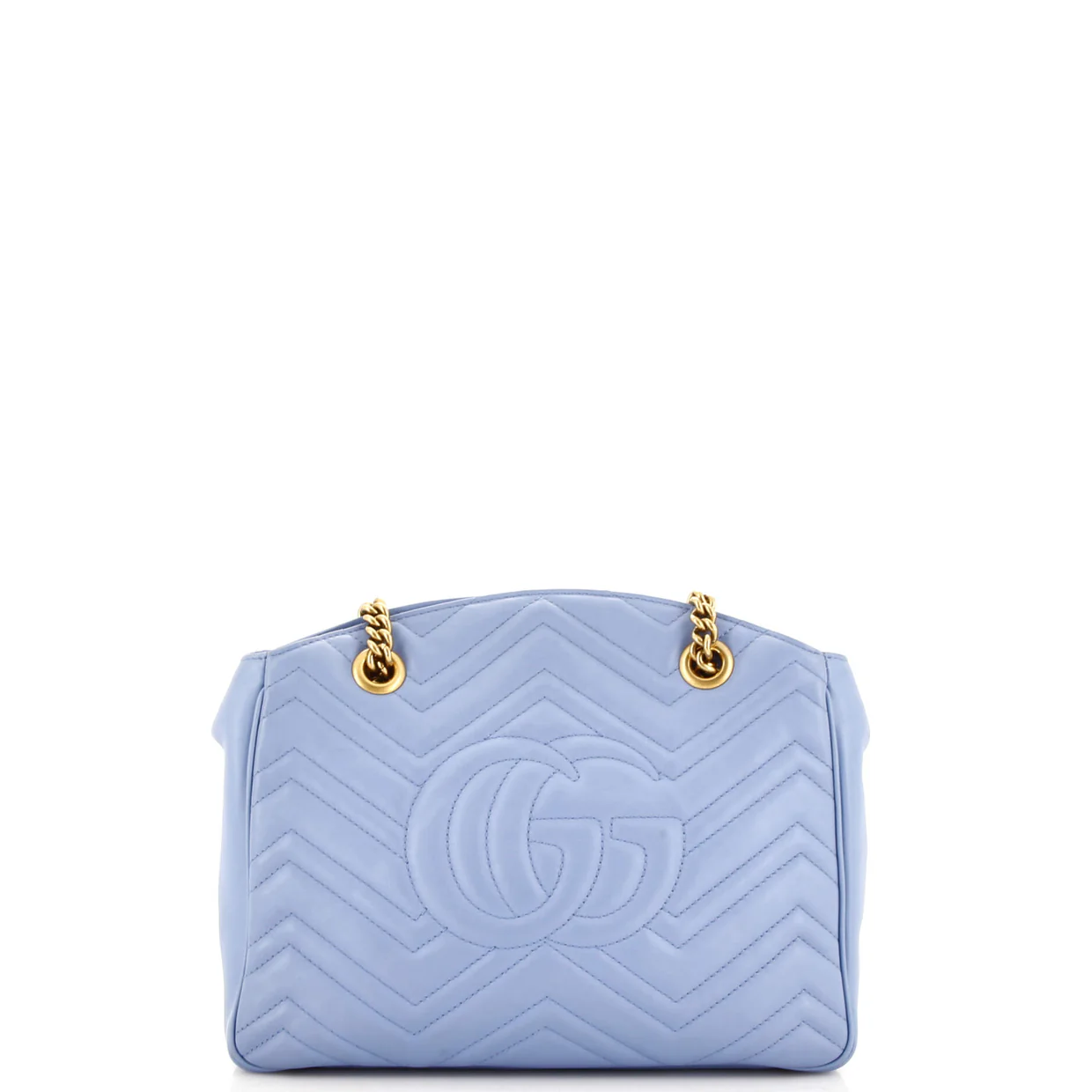 GG Marmont Chain Tote Matelasse Leather Medium - Deep Luxury