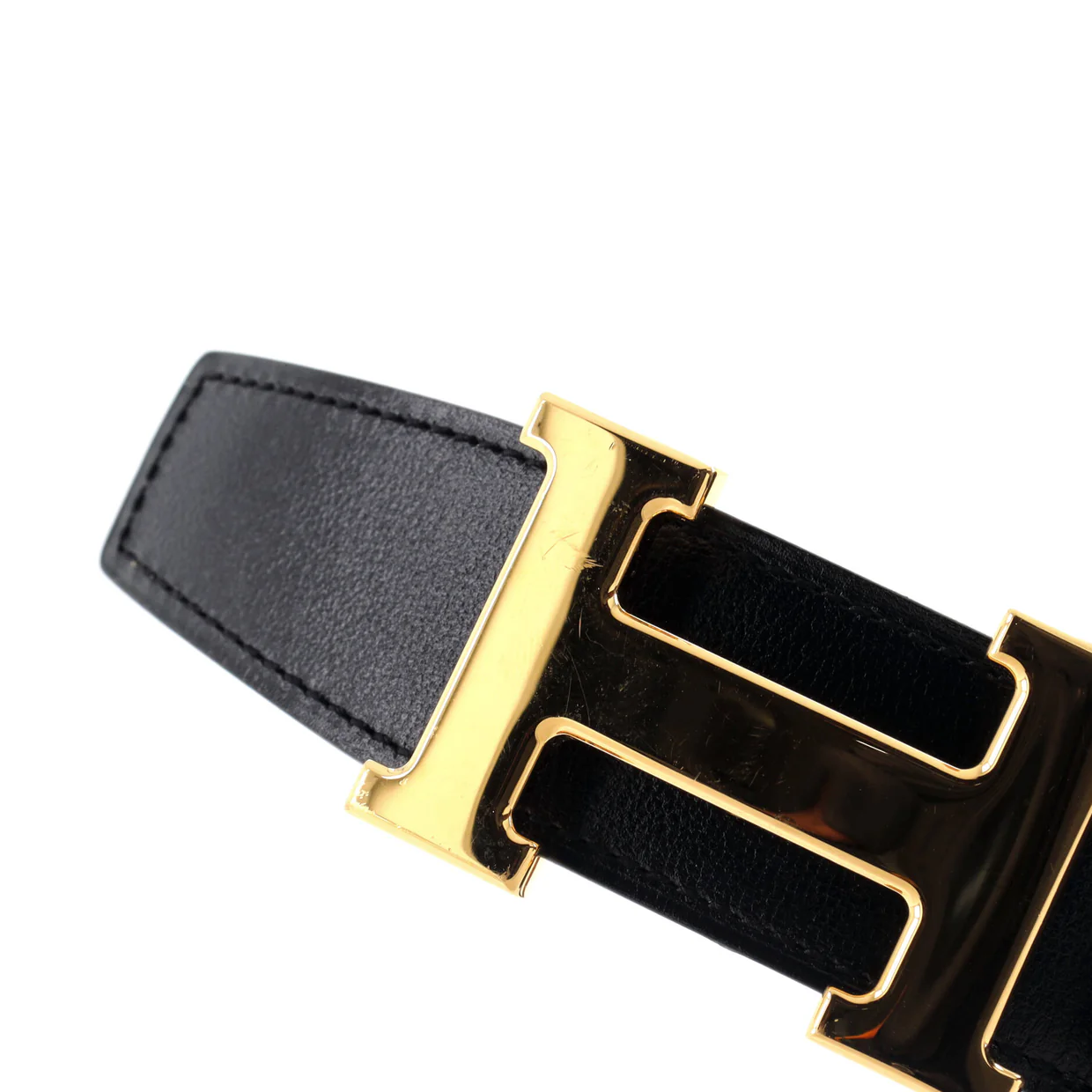 Constance Reversible Belt Leather Medium - Deep Luxury