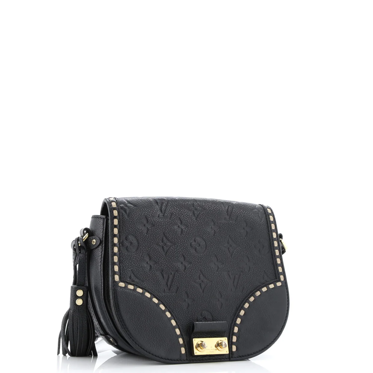 Junot Handbag Monogram Empreinte Leather - Deep Luxury