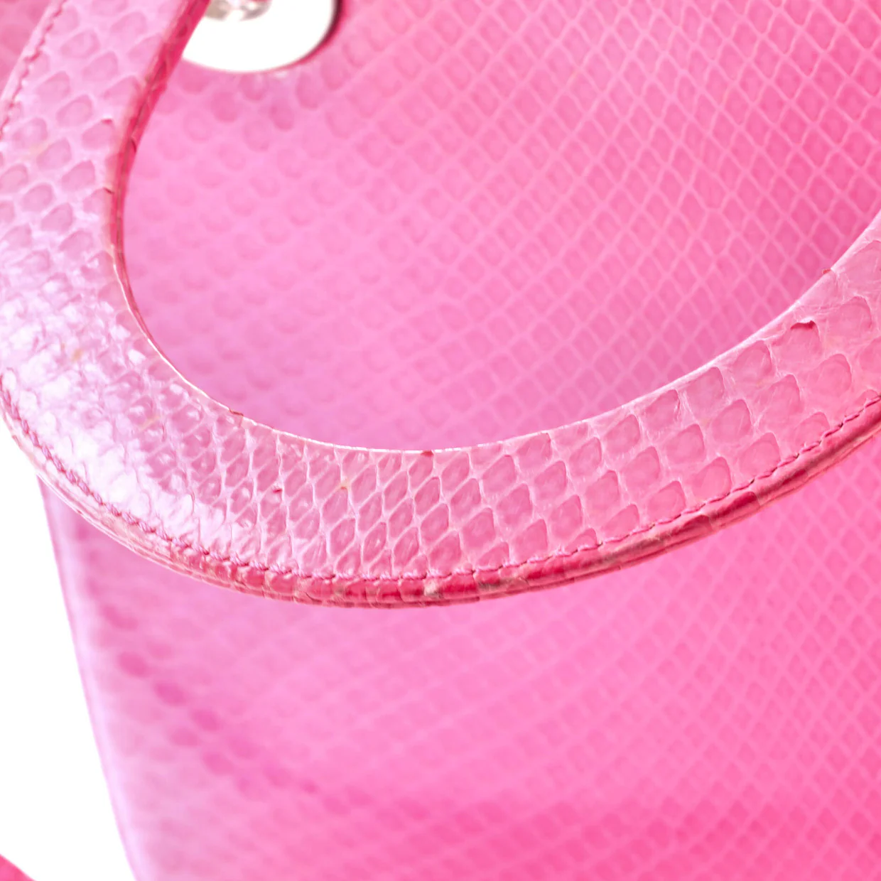 Lady Dior Bag Python Medium - Deep Luxury