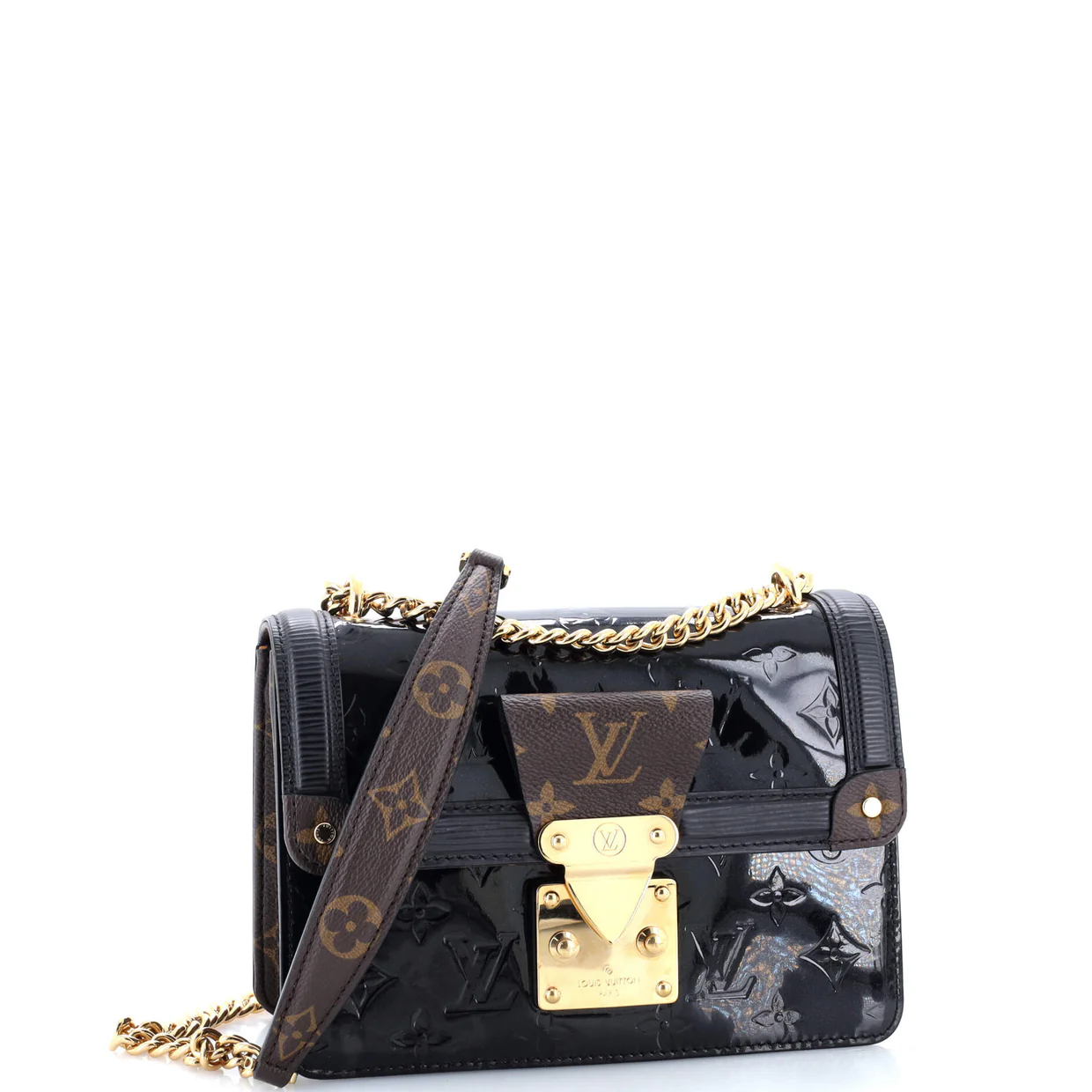 Wynwood Handbag Monogram Vernis with Monogram Canvas and Epi Leather - Deep Luxury