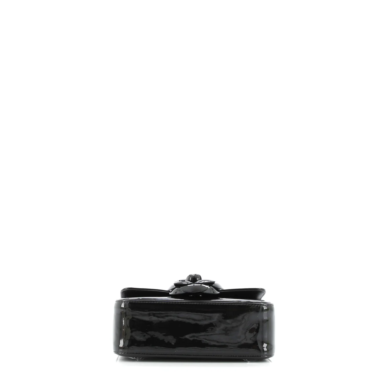 Camellia Flap Bag Patent Mini - Deep Luxury