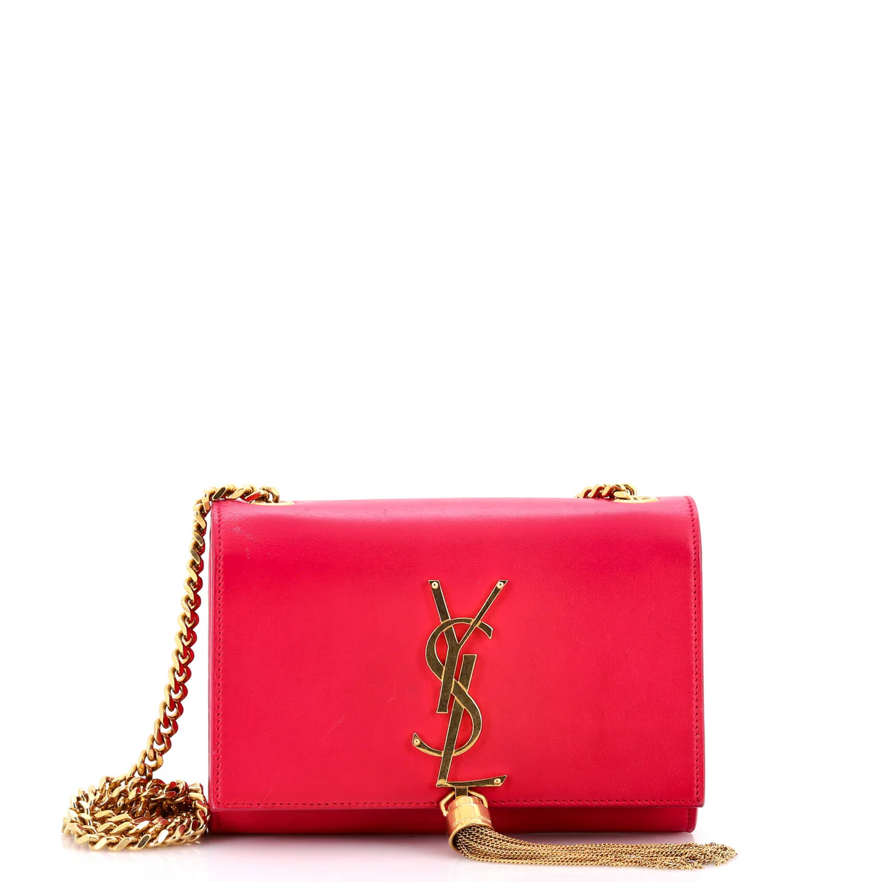 Classic Monogram Tassel Crossbody Bag Leather Small - Deep Luxury