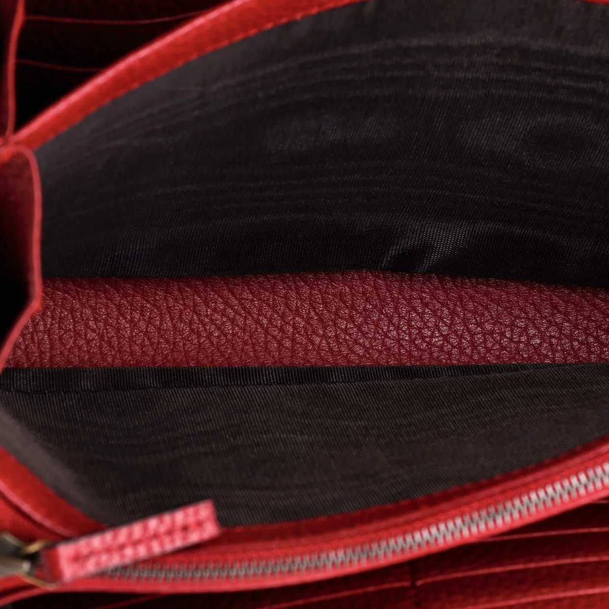 GG Marmont Chain Wallet Leather Mini - Deep Luxury