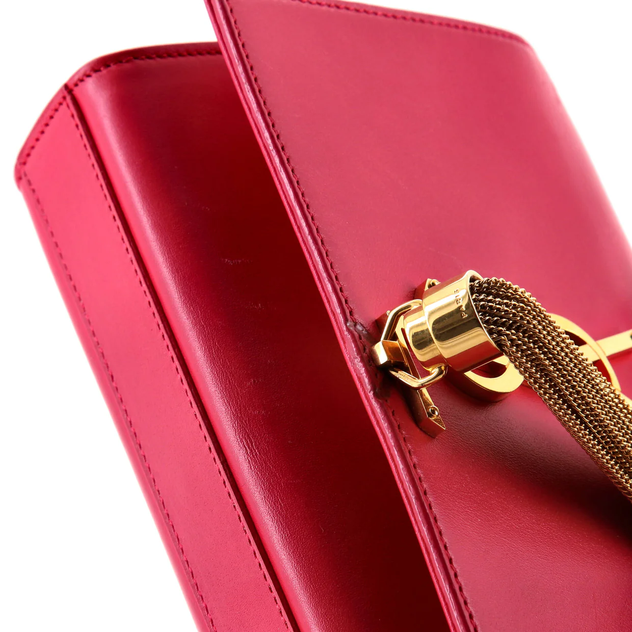 Classic Monogram Tassel Crossbody Bag Leather Small - Deep Luxury