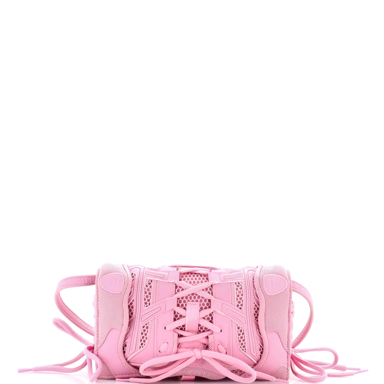 SneakerHead Phone Crossbody Bag Mesh and Faux Leather - Deep Luxury