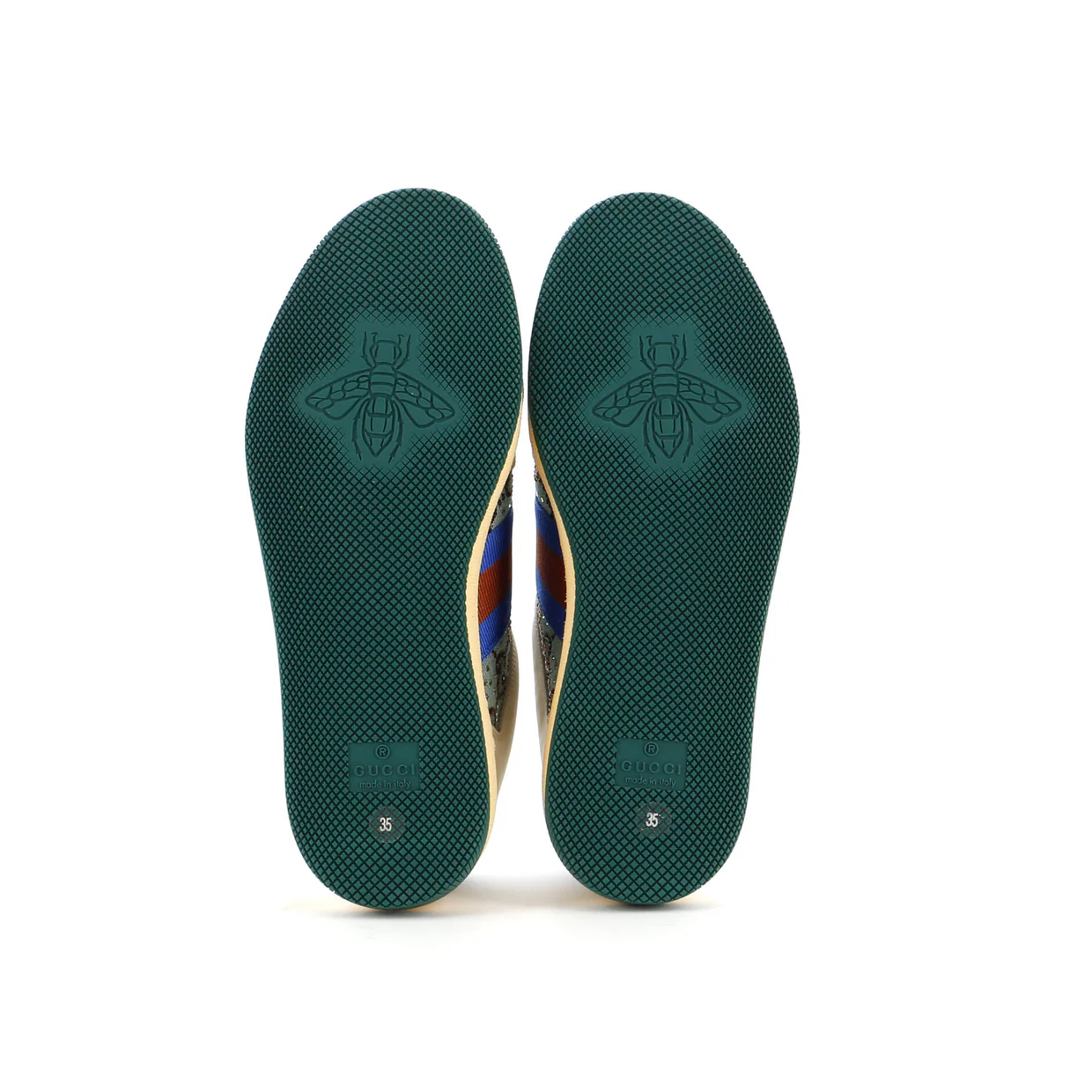 Screener Sneakers GG Canvas with Crystals - Deep Luxury