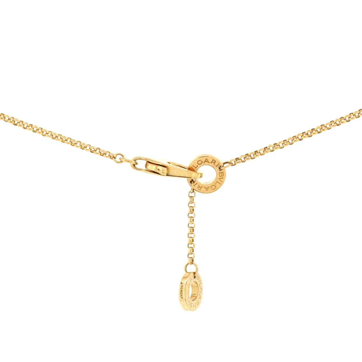 Bvlgari Bvlgari Pendant Necklace 18K Yellow Gold with Onyx - Deep Luxury
