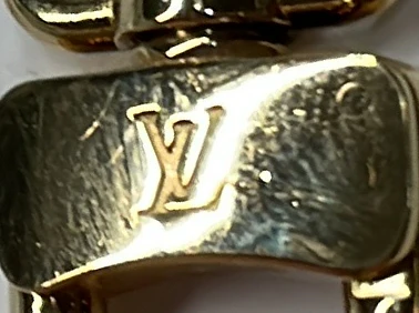 Louisa Bag and Key Charm Metal and Faux Pearls - Deep Luxury