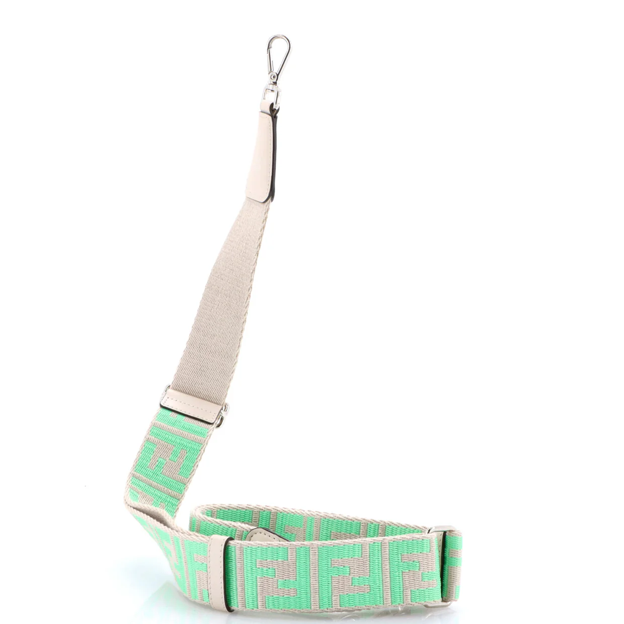 Strap You Shoulder Strap Zucca Canvas with Leather - Deep Luxury