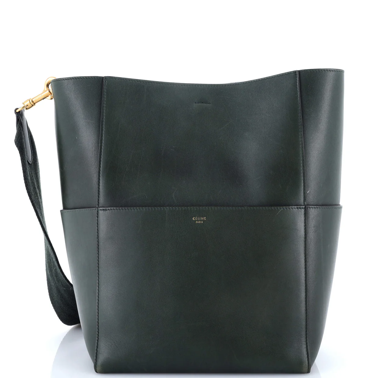 Sangle Seau Bag Calfskin Large - Deep Luxury
