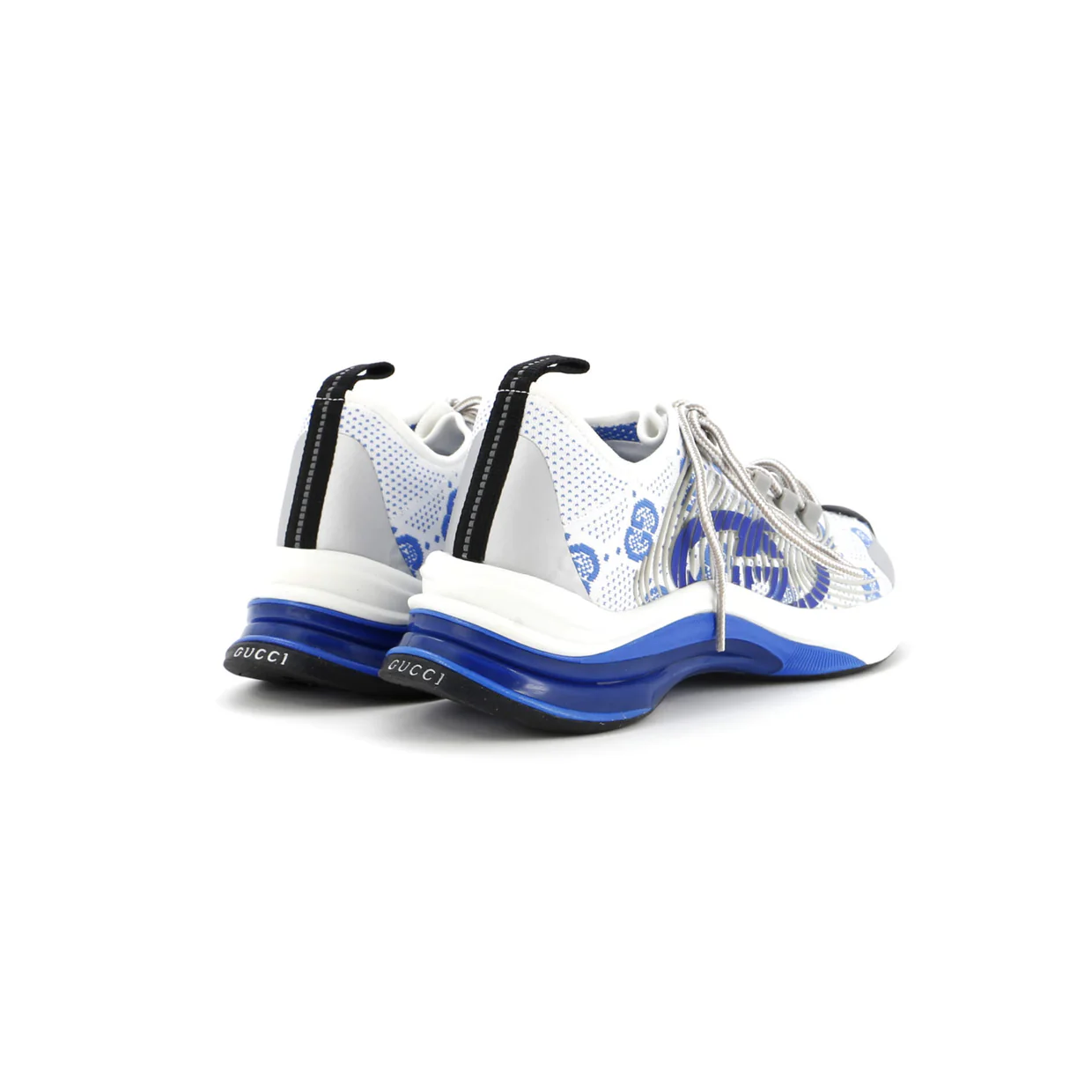 Men's Run Sneakers Embroidered Technical Fabric - Deep Luxury