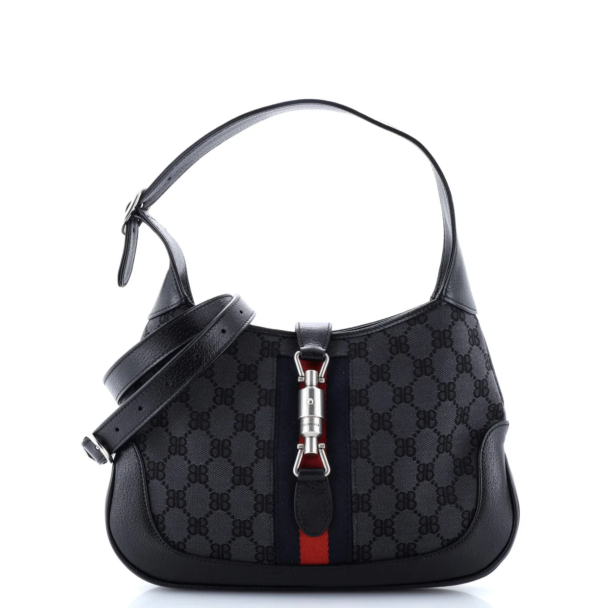 x Gucci The Hacker Project Jackie 1961 Hobo BB Canvas Small - Deep Luxury