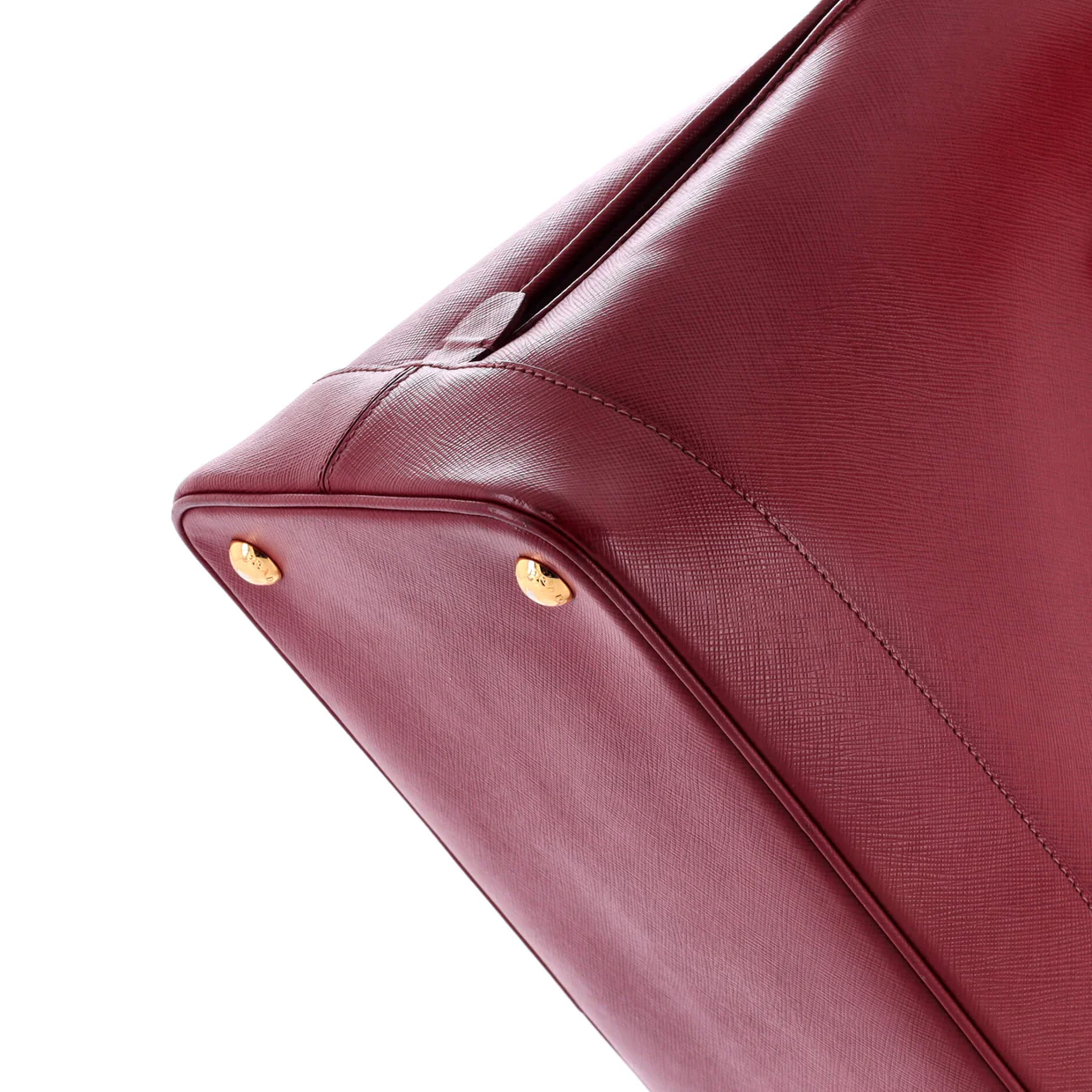 Open Promenade Bag Saffiano Leather Large - Deep Luxury