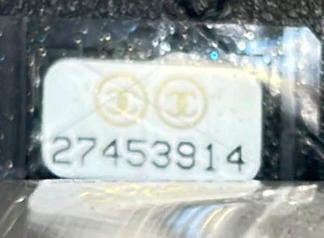 Sand By The Sea Pearl Flap Bag PVC with Lambskin Medium - Deep Luxury