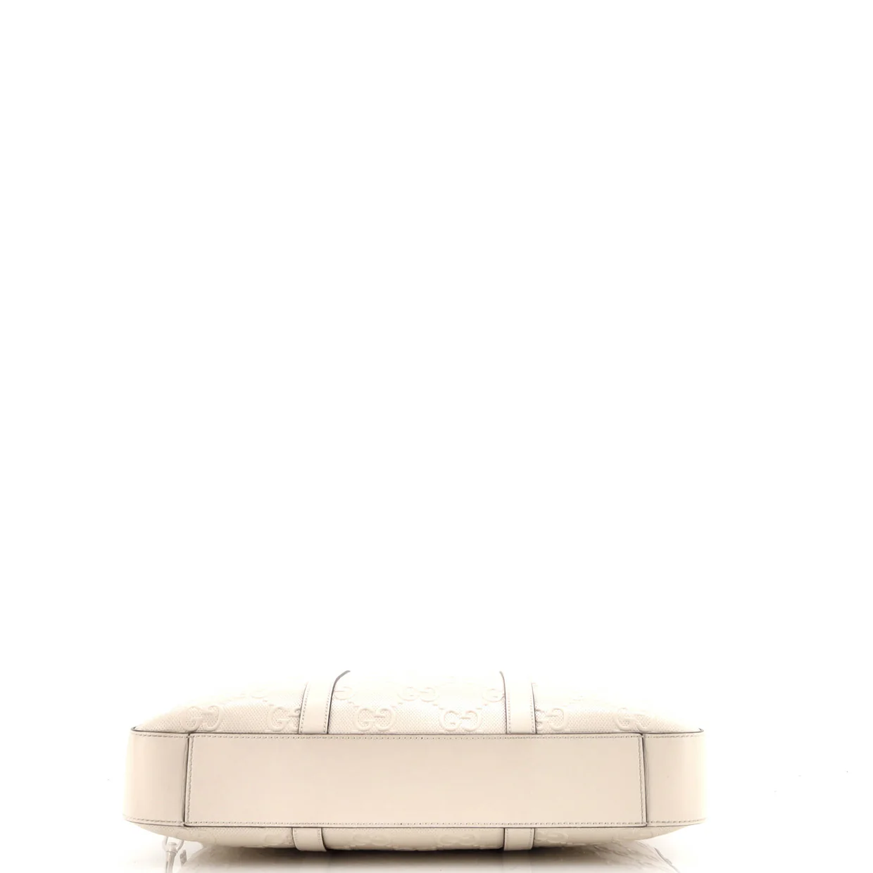 Briefcase GG Embossed Perforated Leather Medium - Deep Luxury