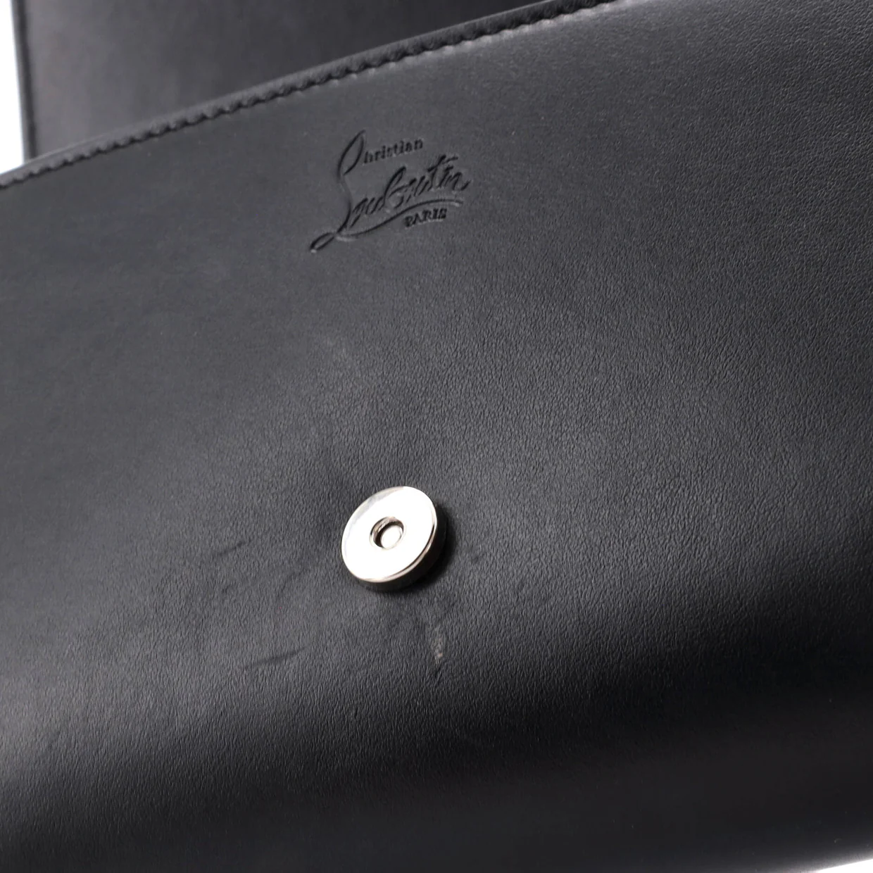 Paloma Clutch Spiked Leather - Deep Luxury