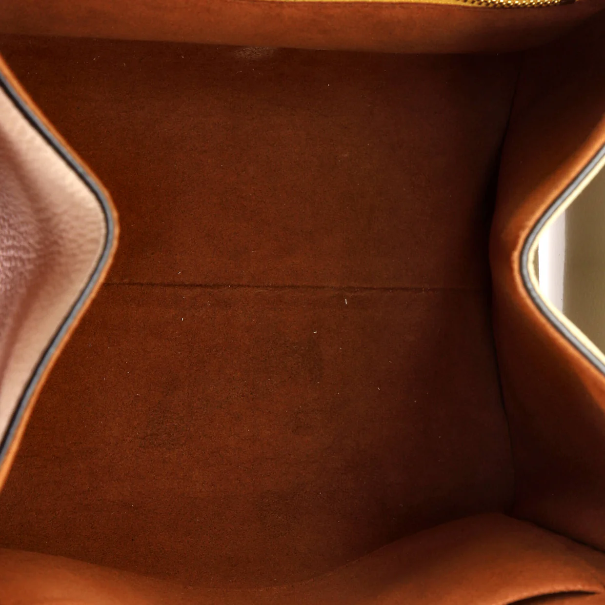 Fold Tote Monogram Canvas and Leather PM - Deep Luxury