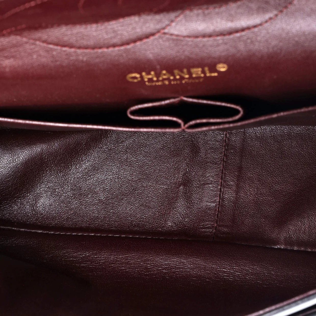 Classic Double Flap Bag Quilted Lambskin Jumbo - Deep Luxury