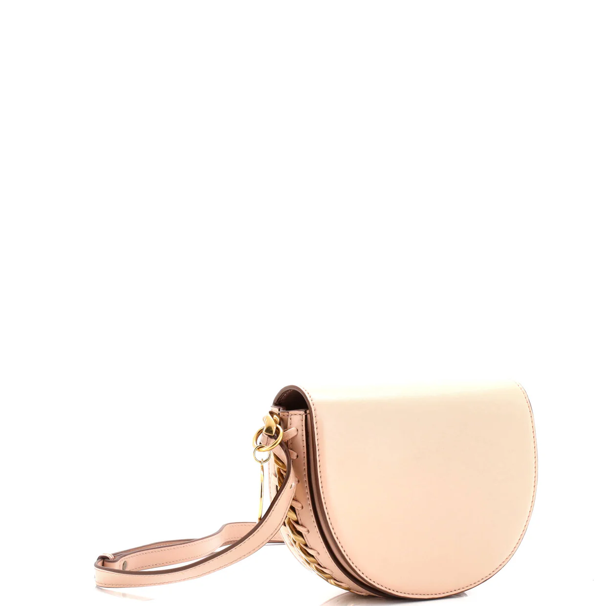 Frayme Flap Shoulder Bag Faux Leather Small - Deep Luxury