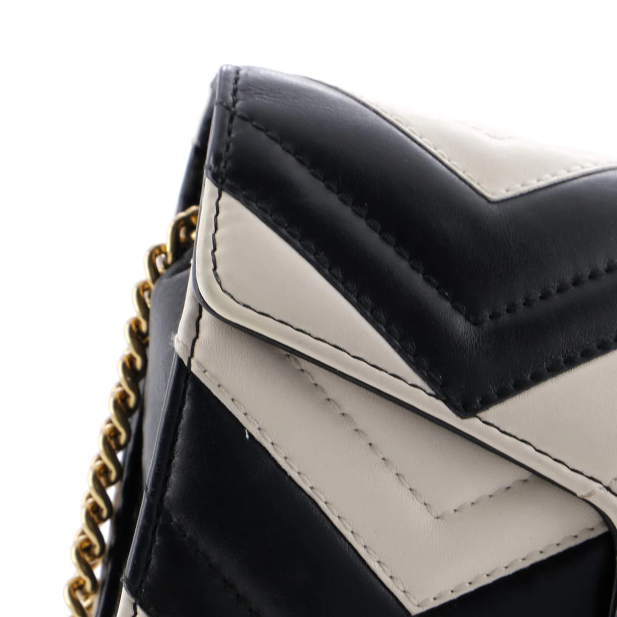 GG Marmont Chain Wallet Matelasse Leather Mini - Deep Luxury