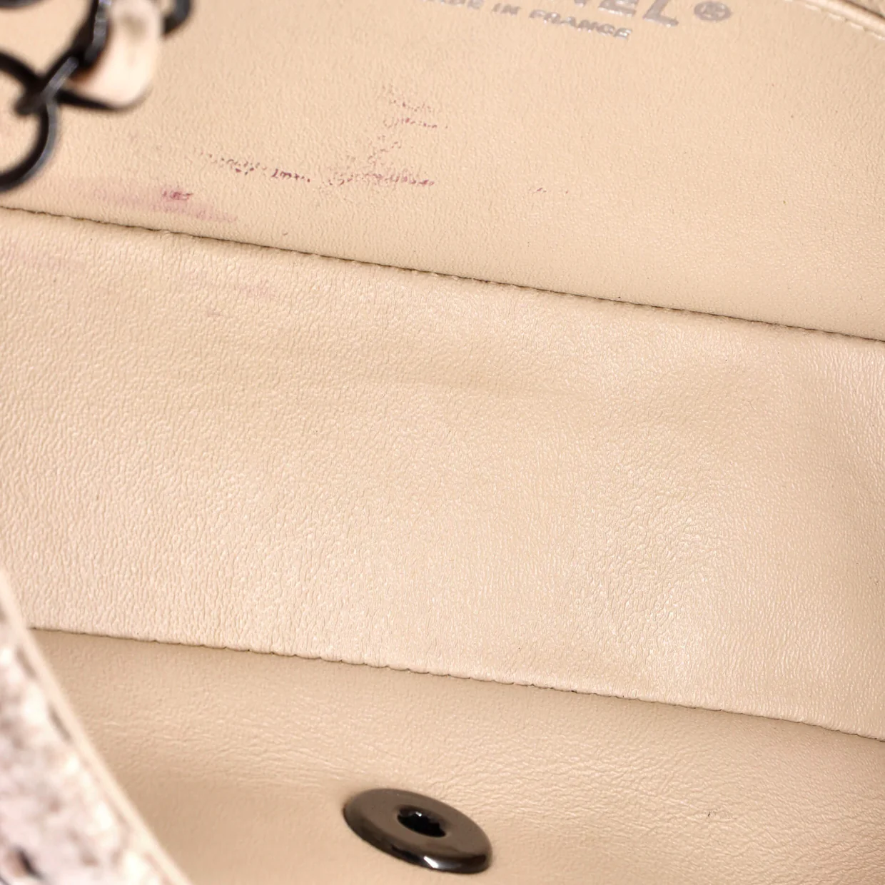 Classic Single Flap Bag Quilted Tweed Mini - Deep Luxury