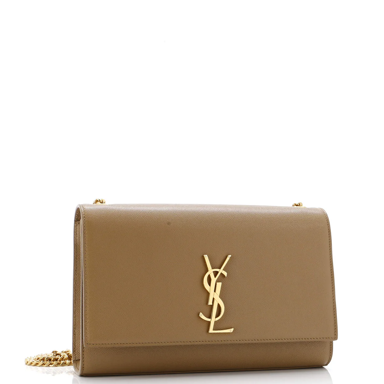Classic Monogram Crossbody Bag Grainy Leather Medium - Deep Luxury