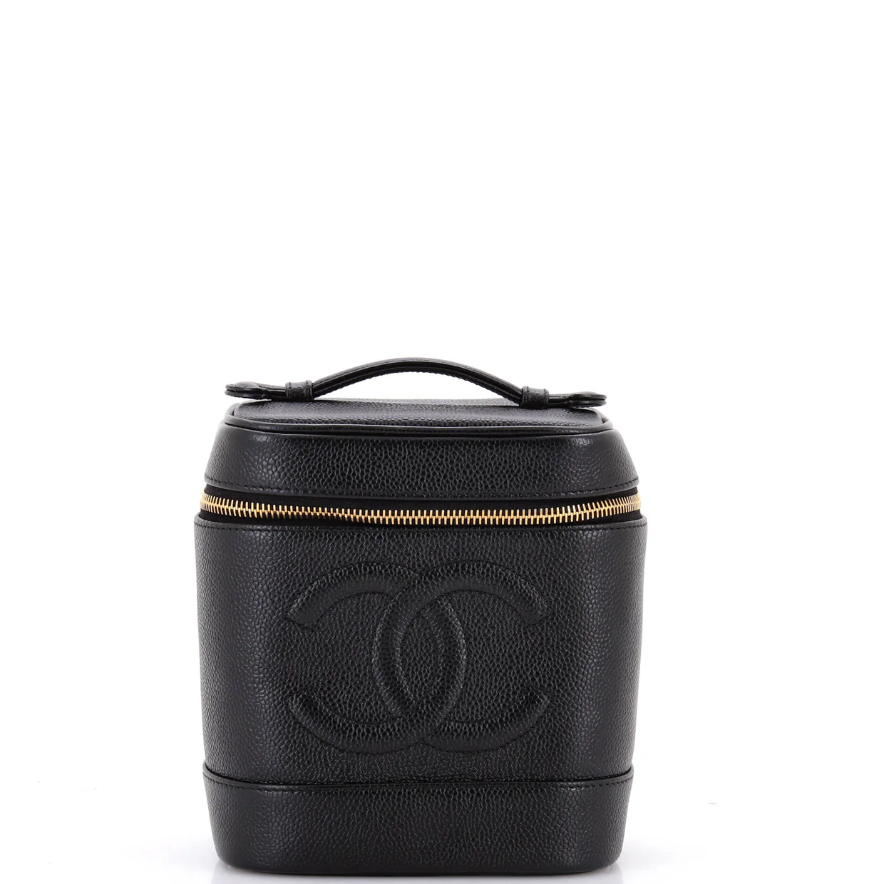Vintage Timeless Cosmetic Case Caviar Tall - Deep Luxury
