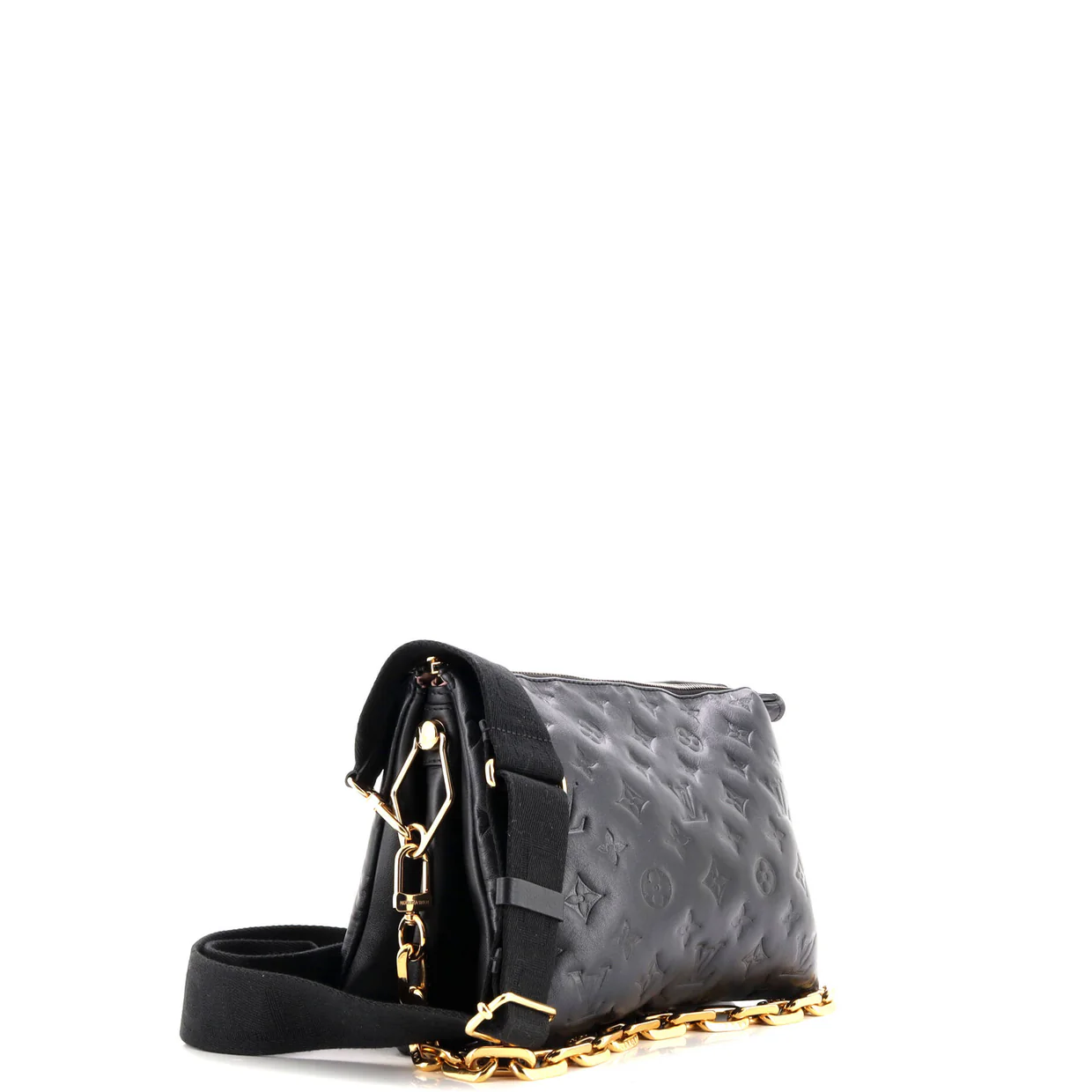 Coussin Bag Monogram Embossed Lambskin PM - Deep Luxury