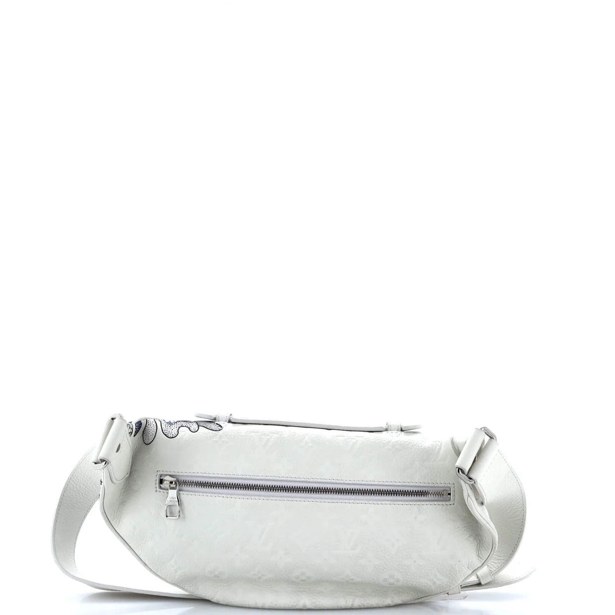 Bum Bag Yayoi Kusama Psychedelic Flower Monogram Taurillon Leather Maxi - Deep Luxury