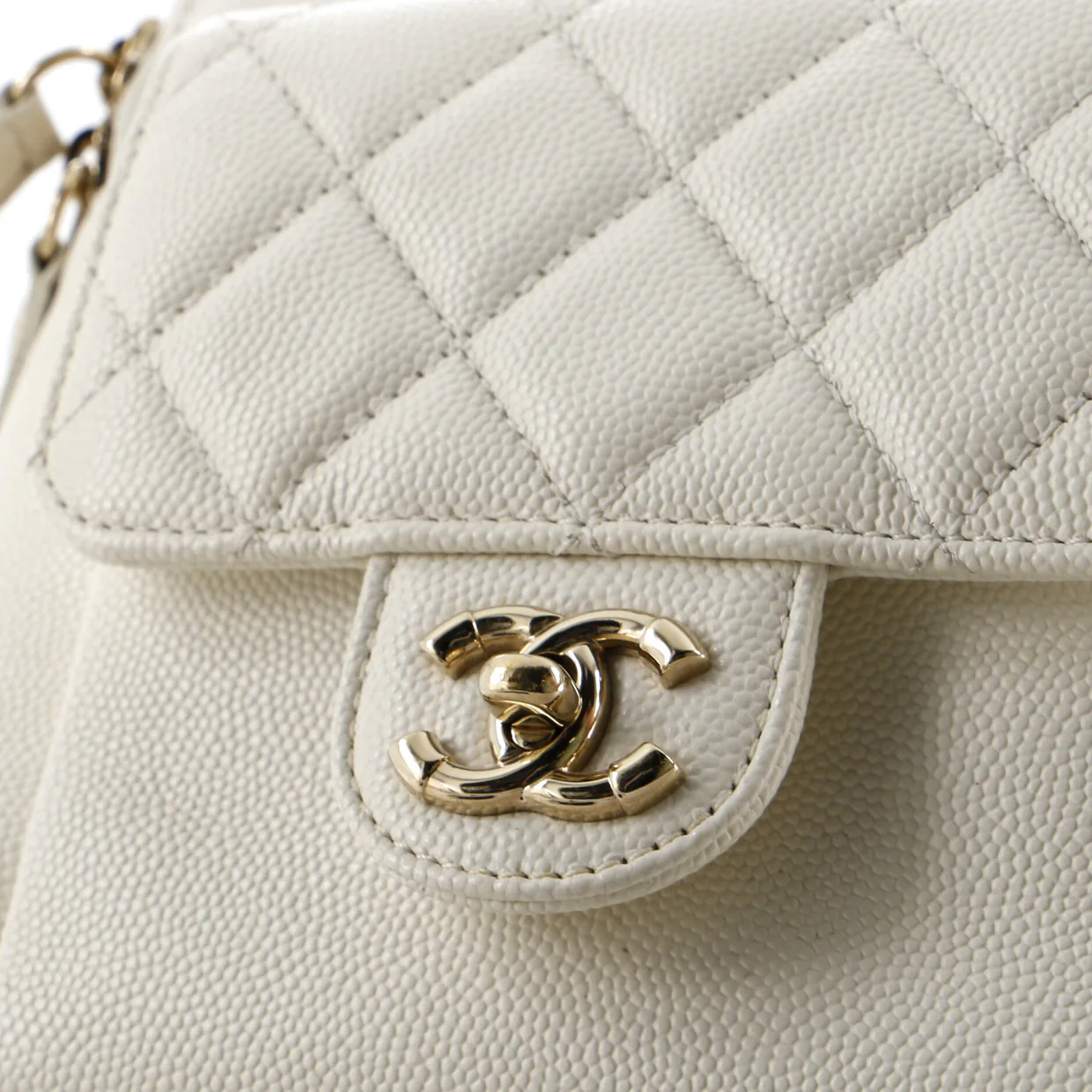 CC Day Backpack Quilted Caviar Mini - Deep Luxury