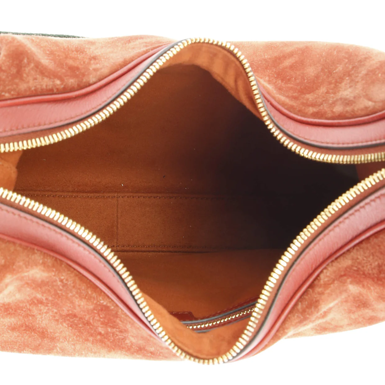 Attache Shoulder Bag Suede Large - Deep Luxury