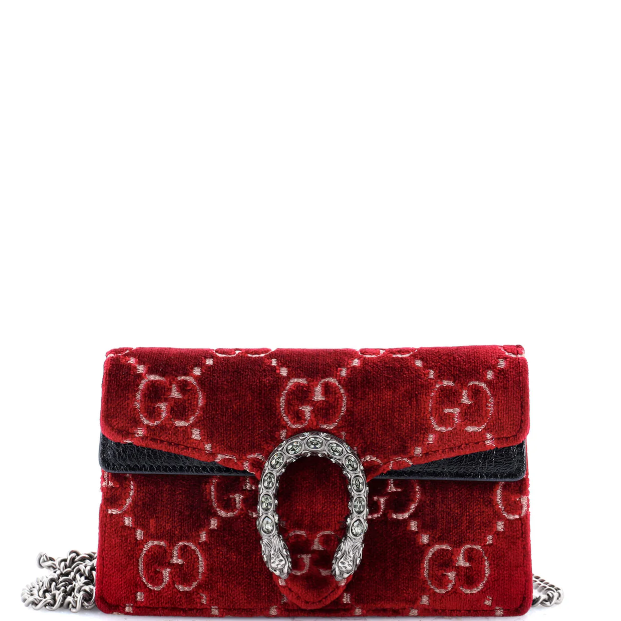 Dionysus Bag GG Velvet Super Mini - Deep Luxury