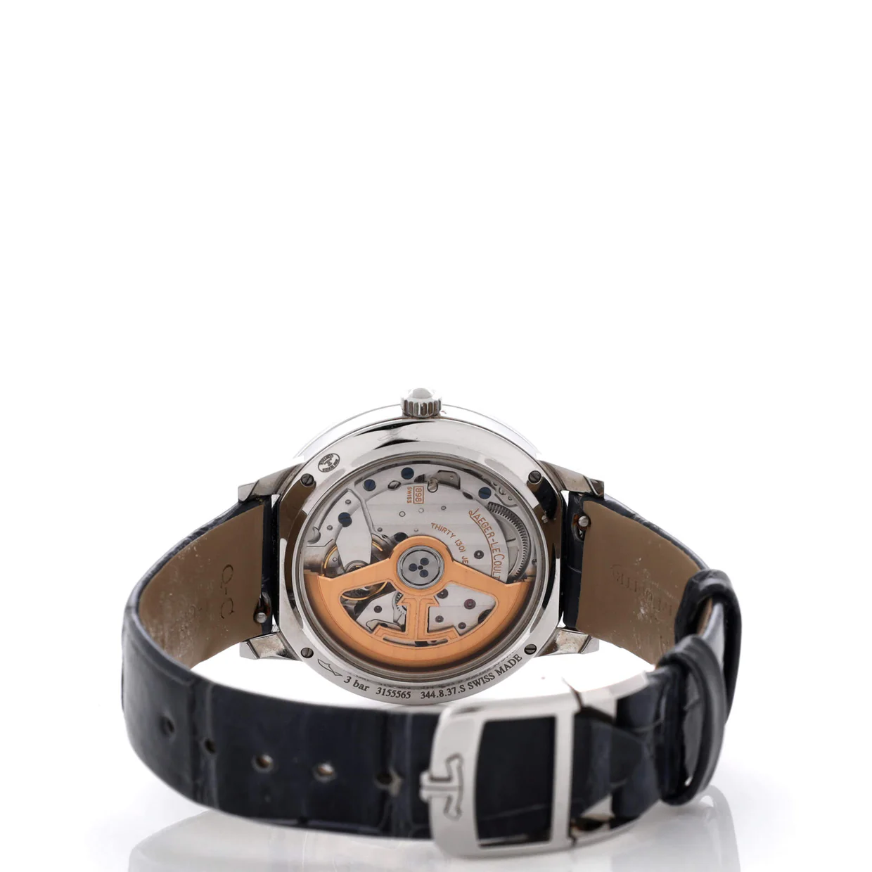 Rendez Vous Night and Day Automatic Watch Stainless Steel and Alligator with Diamond Bezel 34 - Deep Luxury