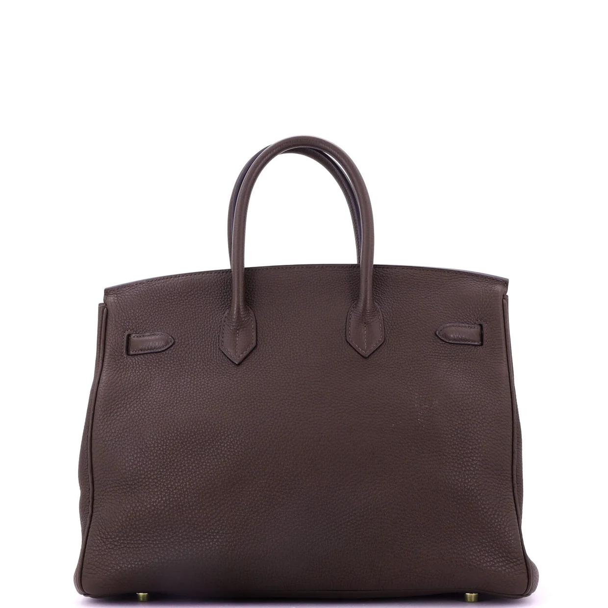 Birkin Handbag Chocolat Togo with Gold Hardware 35 - Deep Luxury