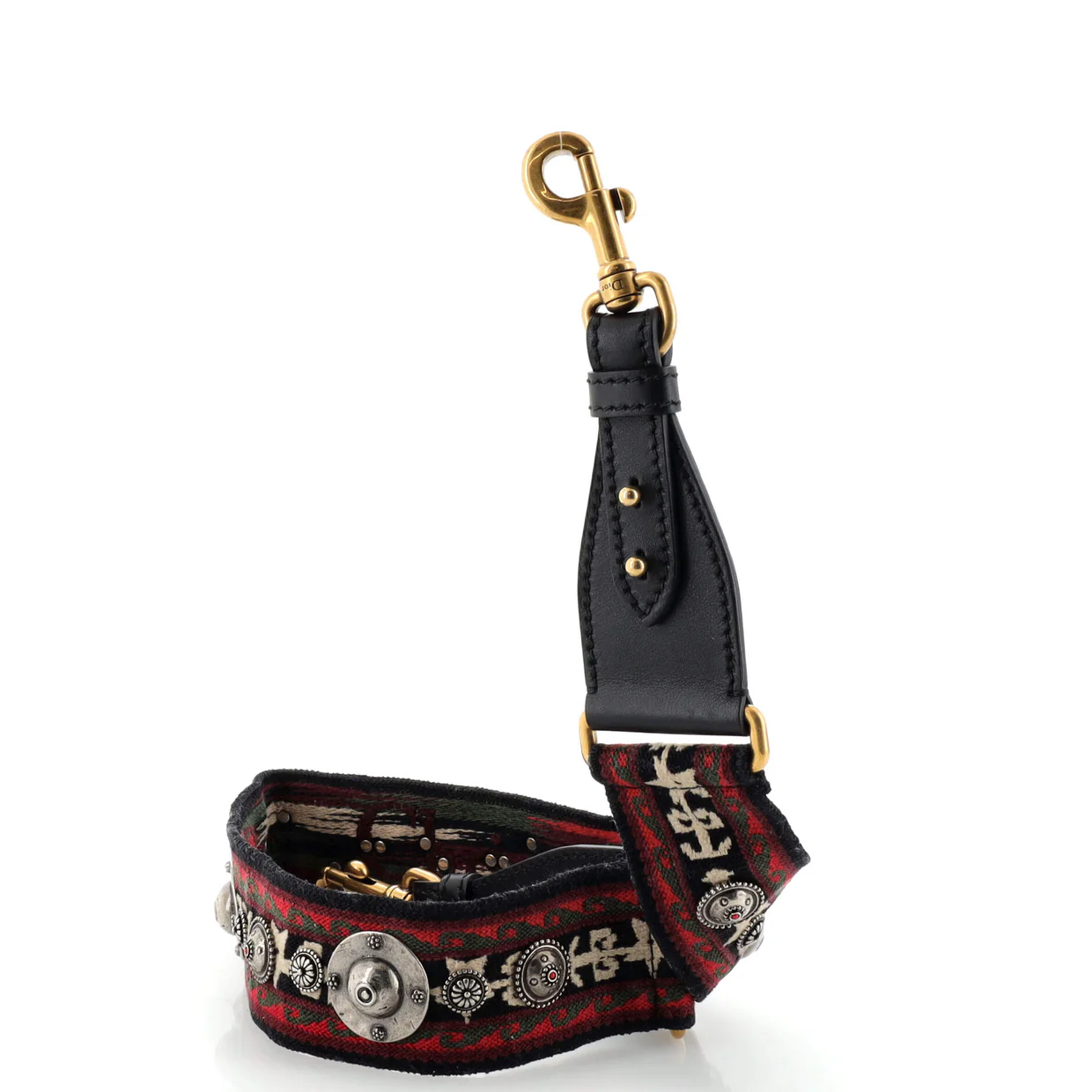 Bohemian Fringe Shoulder Strap Embellished Canvas - Deep Luxury