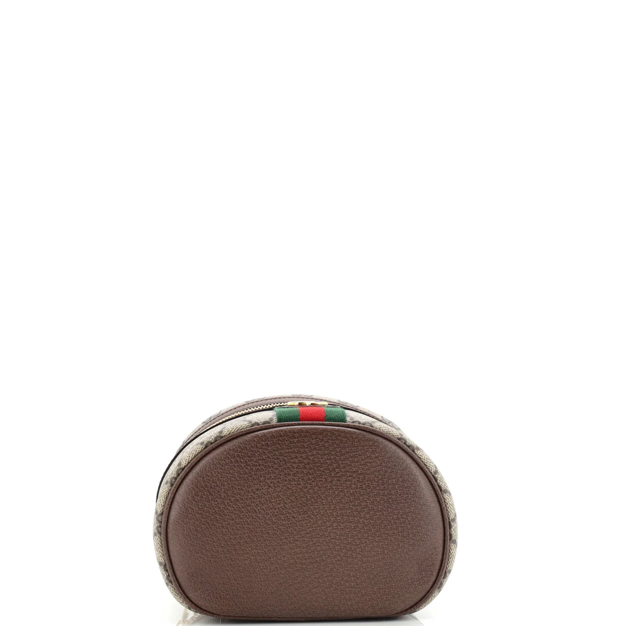 Ophidia Top Handle Cosmetic Case GG Coated Canvas Mini - Deep Luxury