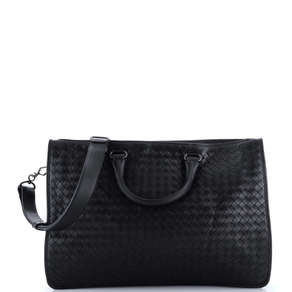 Convertible Zip Briefcase Intrecciato Nappa Large - Deep Luxury