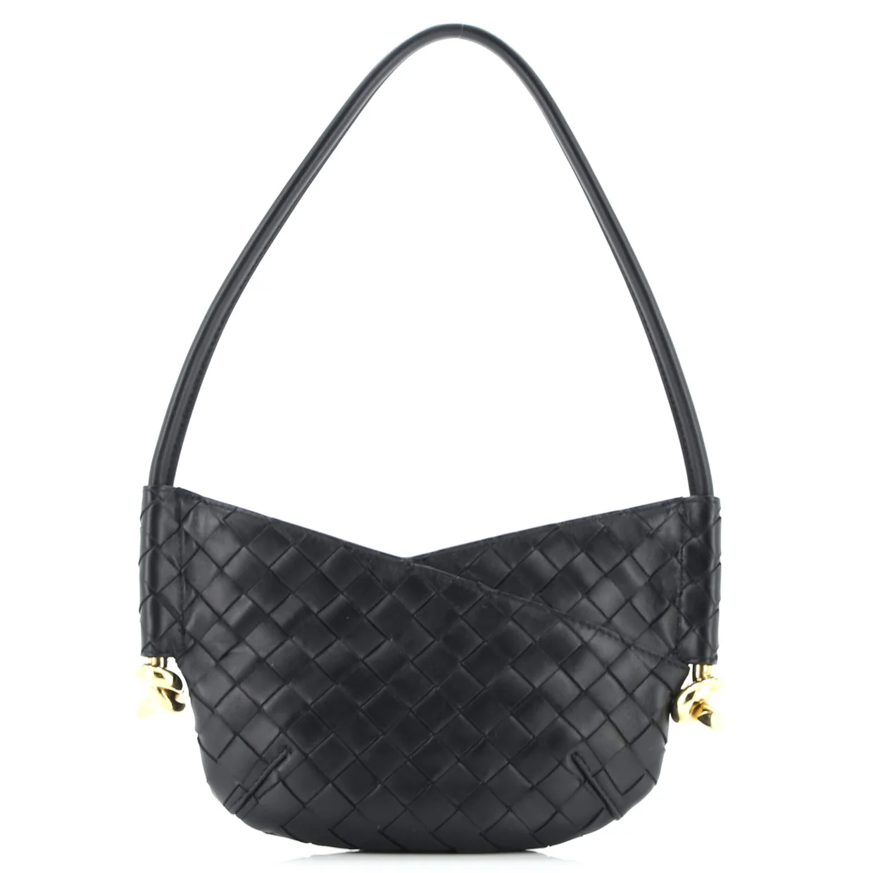 Solstice Hobo Intrecciato Nappa Mini - Deep Luxury