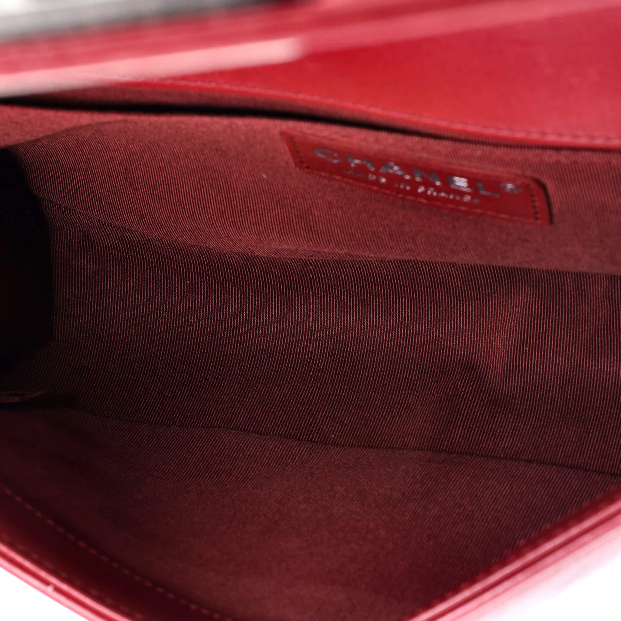 Boy Flap Bag Chevron Lambskin Old Medium - Deep Luxury