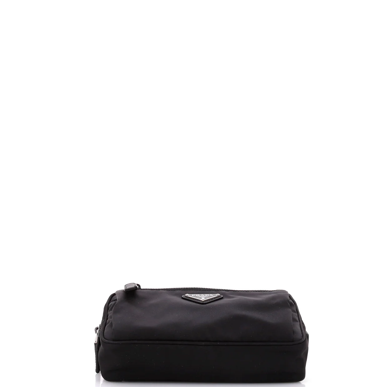 Front Pocket Belt Bag Re-Nylon with Saffiano Leather - Deep Luxury