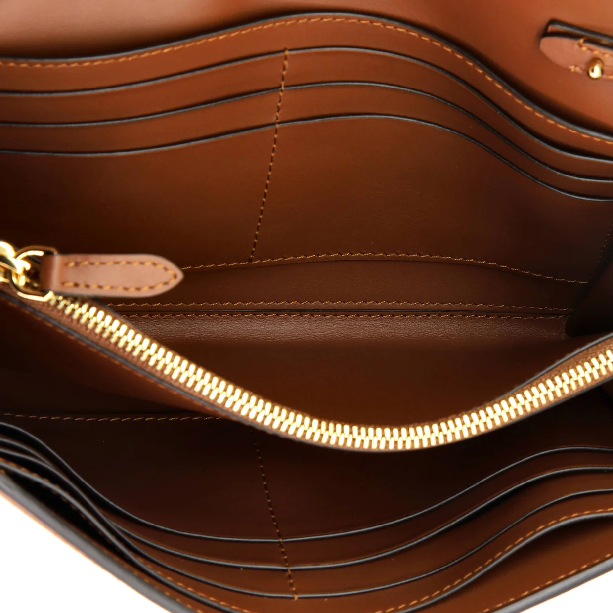 Hannah Wallet on Strap Icon Stripe E-Canvas - Deep Luxury