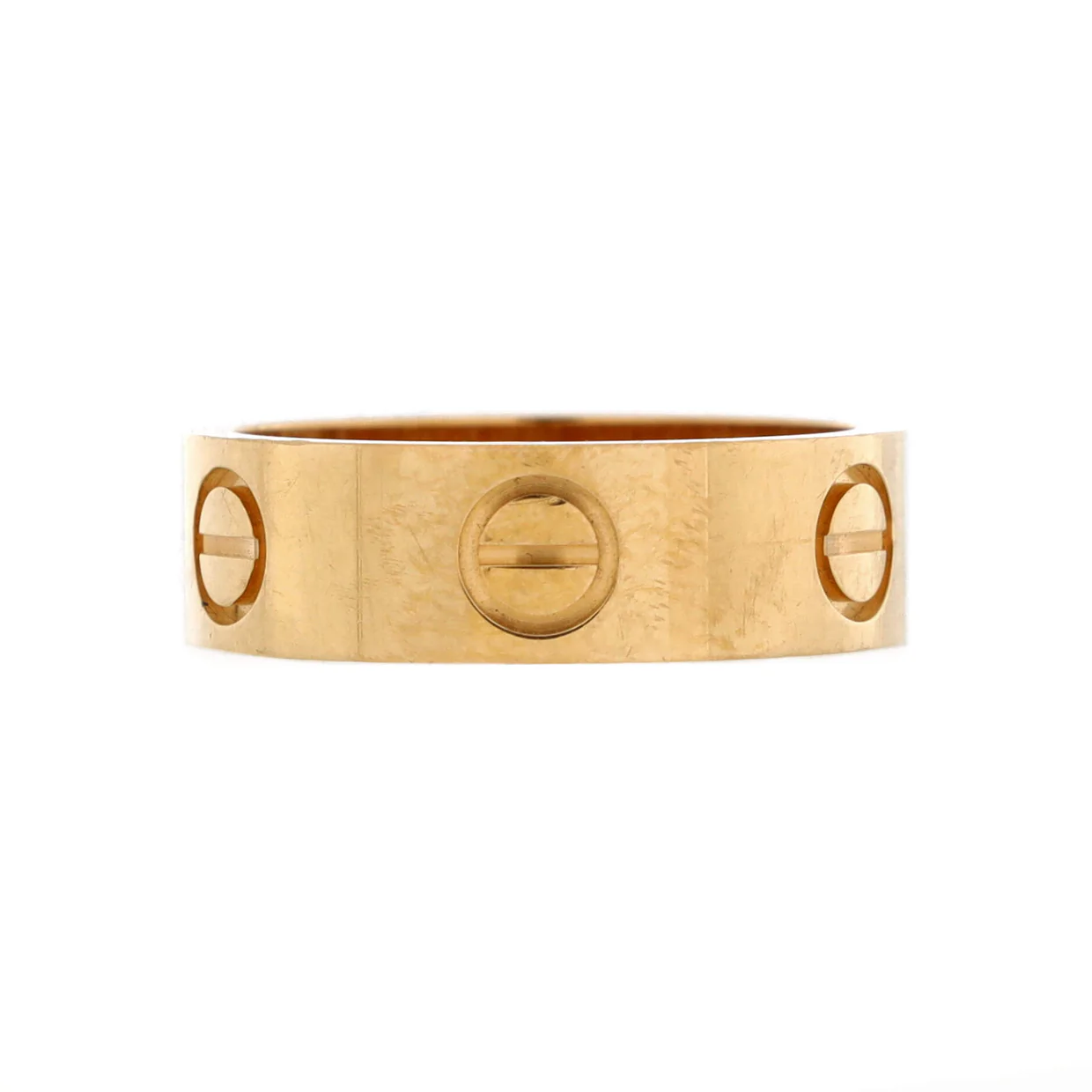 Love Band Ring 18K Yellow Gold - Deep Luxury