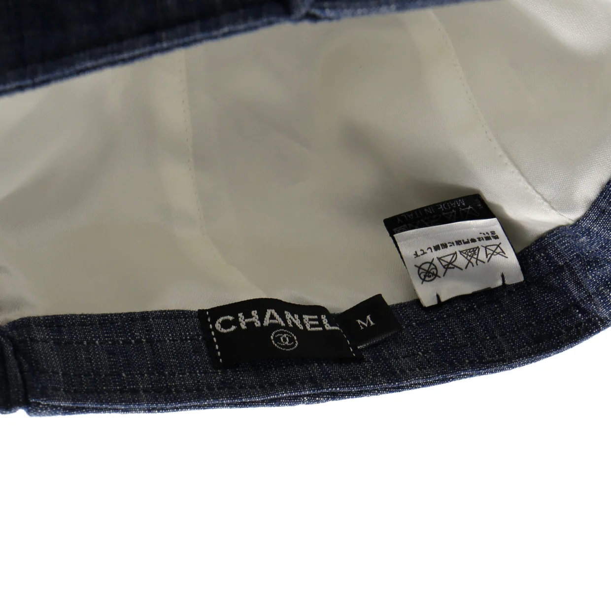 CC Basbeall Cap Embroidered Denim - Deep Luxury