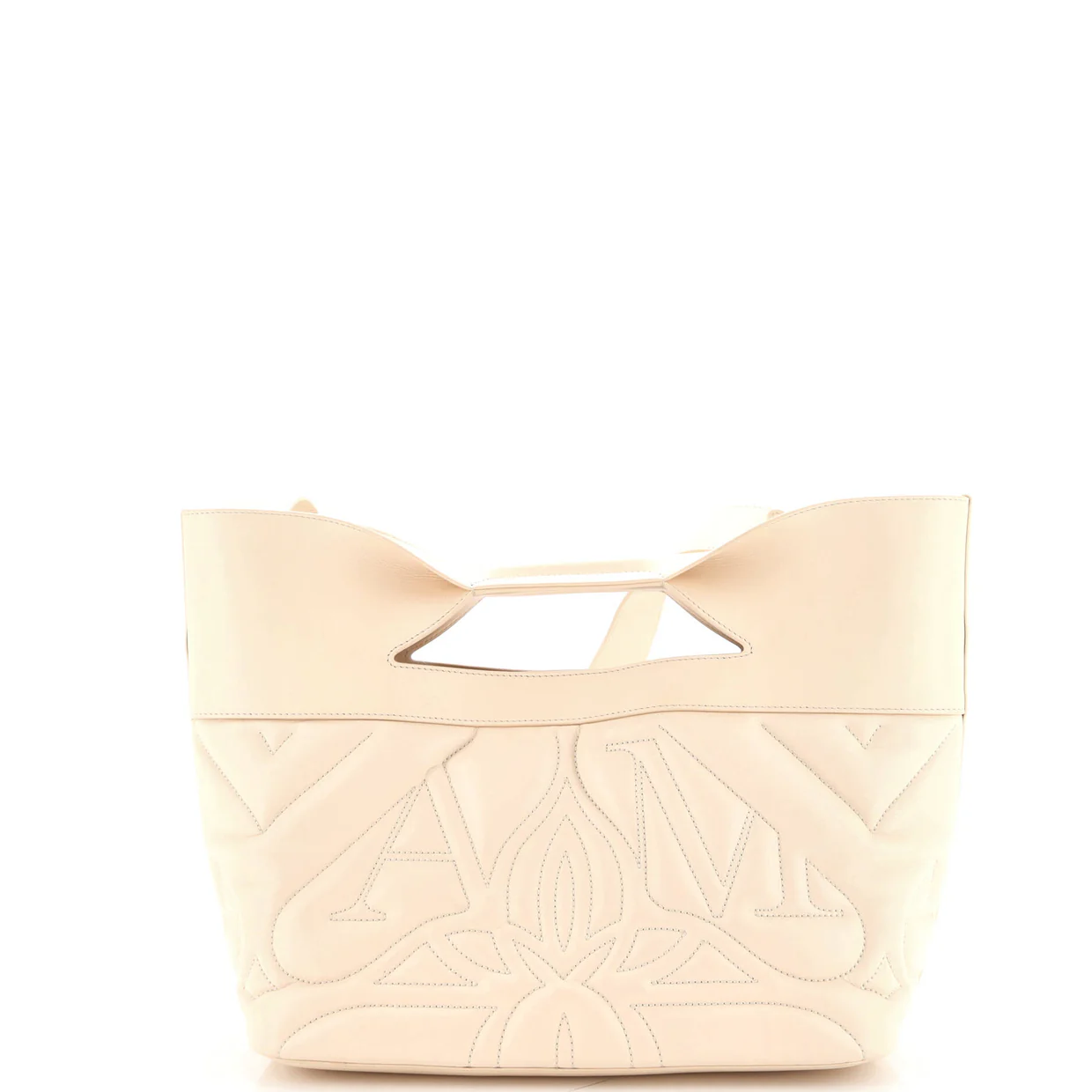 The Bow Bag Leather Small - Deep Luxury