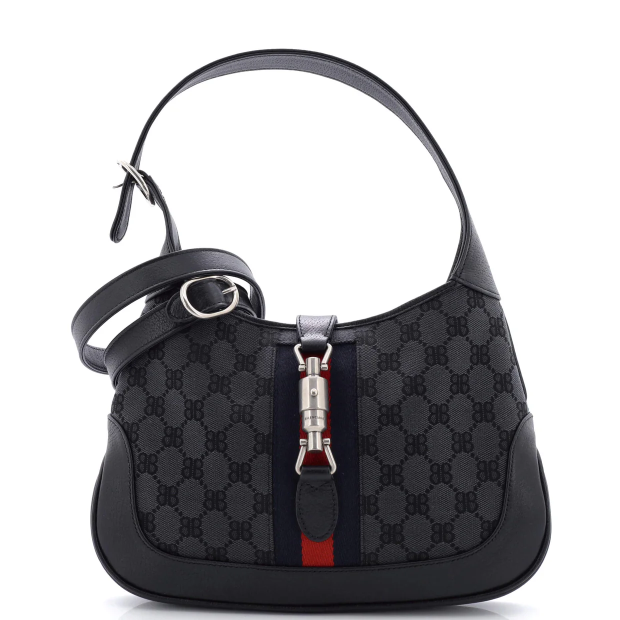 x Gucci The Hacker Project Jackie 1961 Hobo BB Canvas Small - Deep Luxury